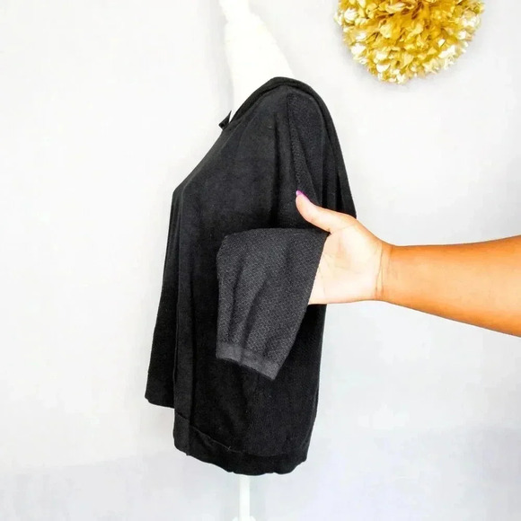 Evolution By Cyrus  Hoodie Sweatshirt Black Long Sleeve Pocket L - Picture 5 of 11